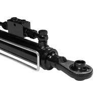 Hydraulischer Oberlenker | Kat 1 / Ø 19 mm | (410–570 mm) mit Sperrblock und 2 Hydraulikschläuchen