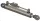 Hydraulischer Oberlenker | Kat 2 / Ø 25 mm | (700–1090 mm) mit Sperrblock und 2 Hydraulikschläuchen