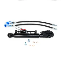 Hydraulischer Oberlenker | Kat 3 / Ø 32 mm | (655–935 mm) | mit Fanghaken | mit Sperrblock und 2 Hydraulikschläuchen