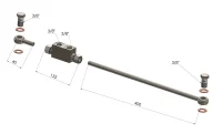 Sperrblock / Doppelrückschlagventil | 3/8 Zoll | 12L | mit Anbausatz