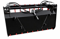 Krokodilgebiss | Mistzange | 1600 mm Breit | 2 Hydraulikzylinder | komplett | Euroaufnahme