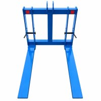 Heckpalettengabel (Dreipunkt Kat. 1)  | 1.200 KG Tragfähigkeit | 100 cm Gabelzinken