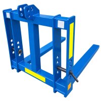 Heckpalettengabel (Dreipunkt Kat. 1)  | 1.200 KG Tragfähigkeit | 100 cm Gabelzinken